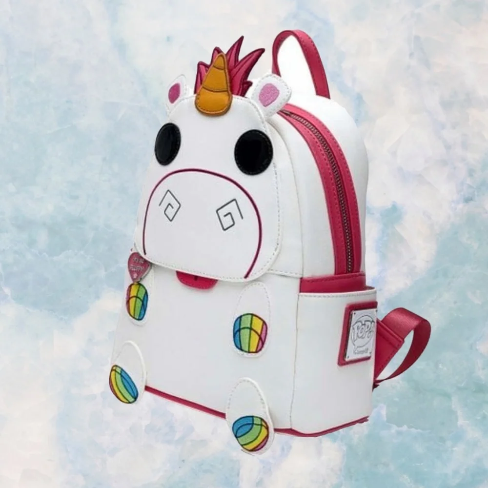 Loungefly Despicable Me Fluffy Unicorn Cosplay Mini‎ Backpack